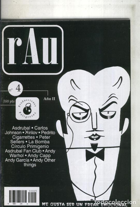 C&oacute;mics: Fanzine: Rau numero 04 - Varios - Foto 1