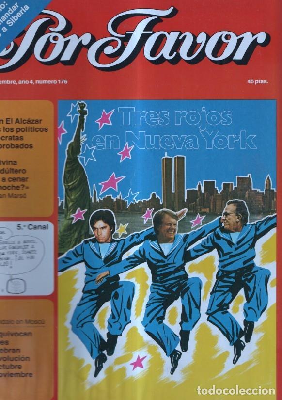 Fumetti: Por Favor numero 176, 14 noviembre 1977: Tres rojos en Nueva York - Varios