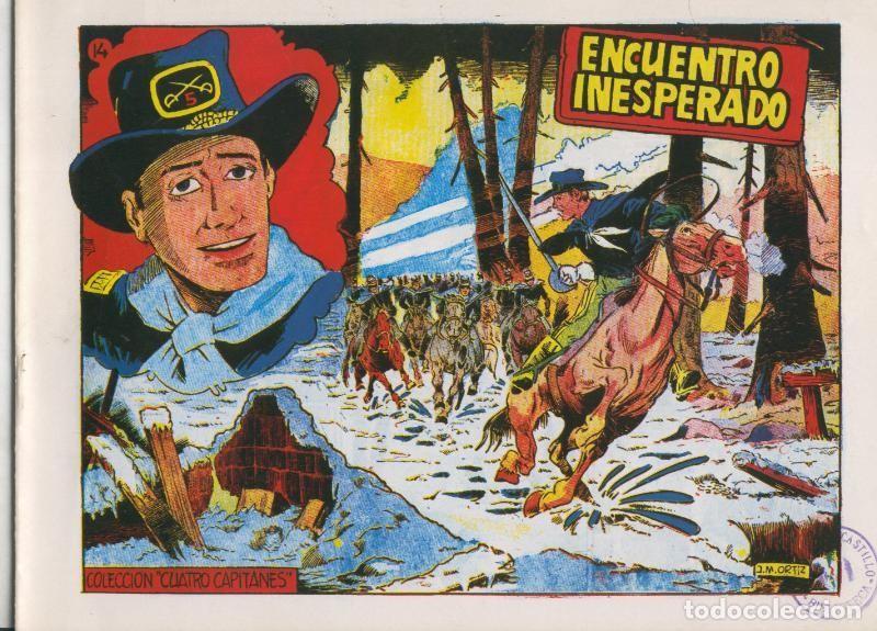 C&oacute;mics: Cuatro Capitanes, facsimil numero 14: Encuentro inesperado - Varios - Foto 1