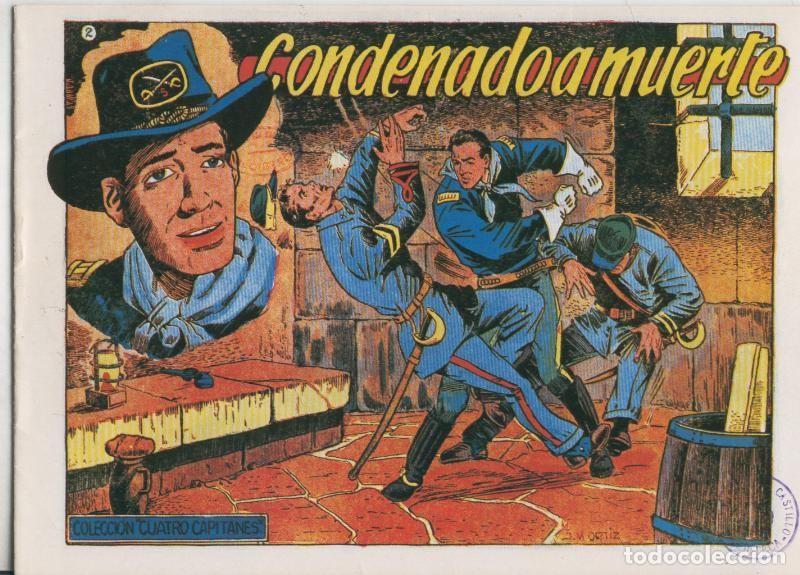 Comics: Cuatro Capitanes, facsimil numero 02: Condenado a muerte - Varios