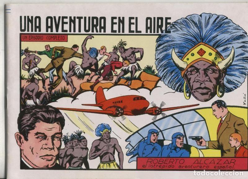 Comics: Roberto Alcazar dos en uno numero 037 (numerado 1 en trasera) - Va&ntilde;o