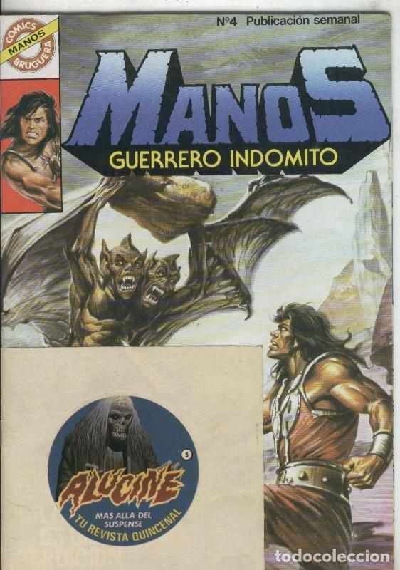C&oacute;mics: Manos numero 04 (numerado 3 en trasera) - Correa