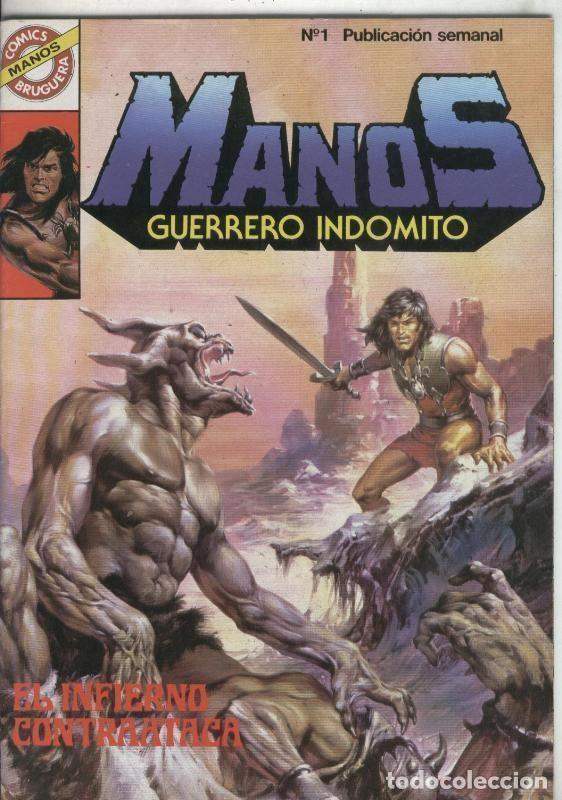 Comics: Manos numero 01 (numerado 2 en trasera) - Correa