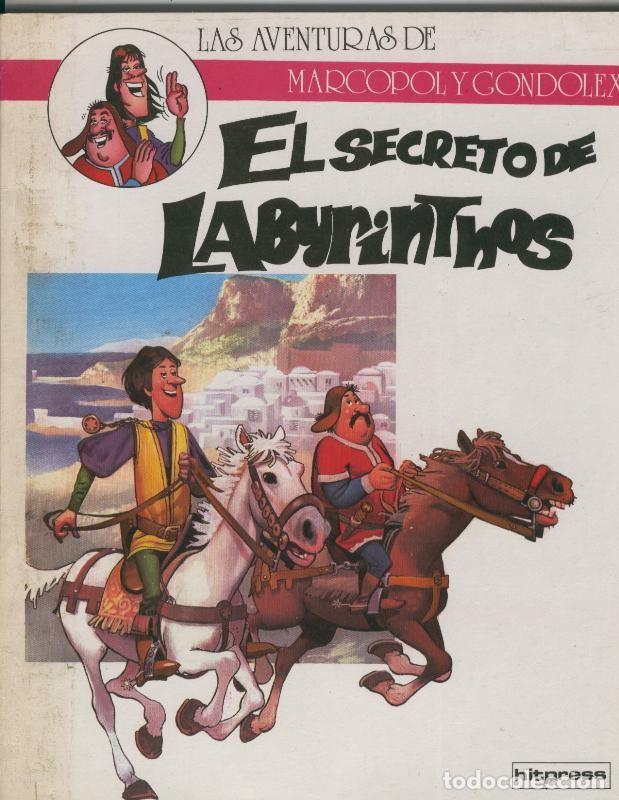 Comics : Marcopol y Gondolex volumen 1 : El secreto de Labyrinthos - Manel-Bosch