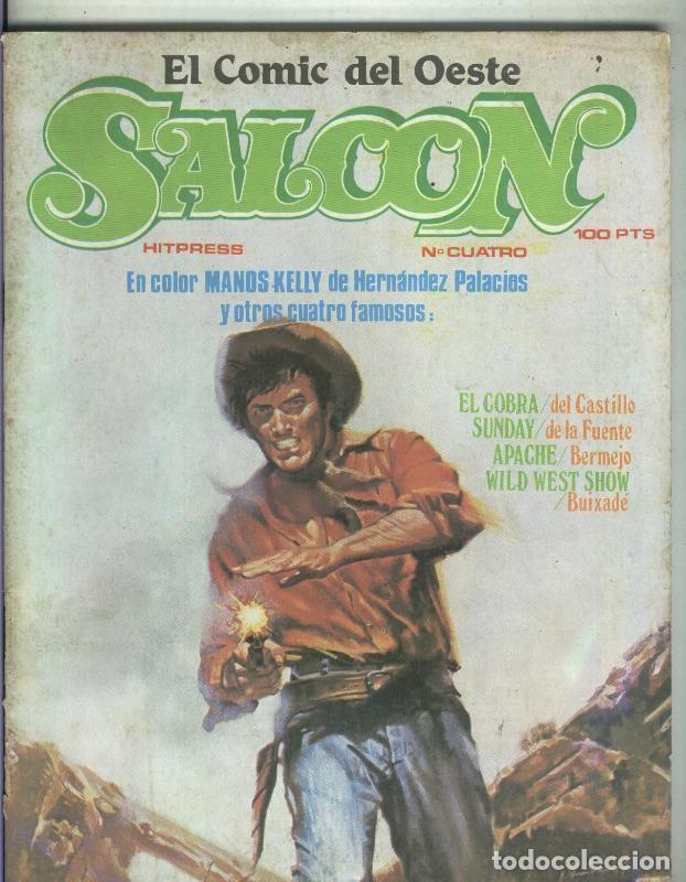 C&oacute;mics: El comic del oeste Saloon numero 4 (numerado 1 en trasera) - Varios - Foto 1