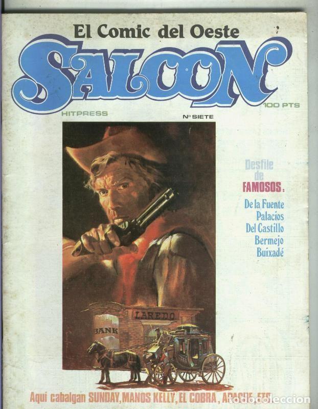 C&oacute;mics: El comic del Oeste Saloon numero 7 (numerado 1 en trasera) - Varios - Foto 1