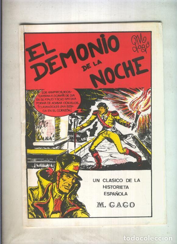 Fumetti: Maestros de la Historieta numero 13: El demonio de la noche - Manuel Gago