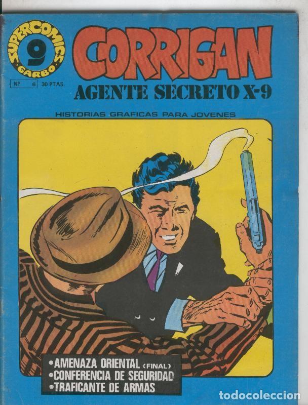 Comics: Corrigan Agente Secreto X-9 de supercomic Garbo numero 06: Amenaza oriental-Conferencia de seguridad