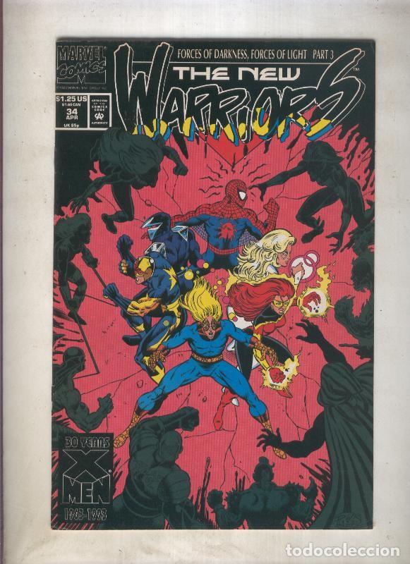 Comics: The New Warriors volumen 1 numero 034 (1993)