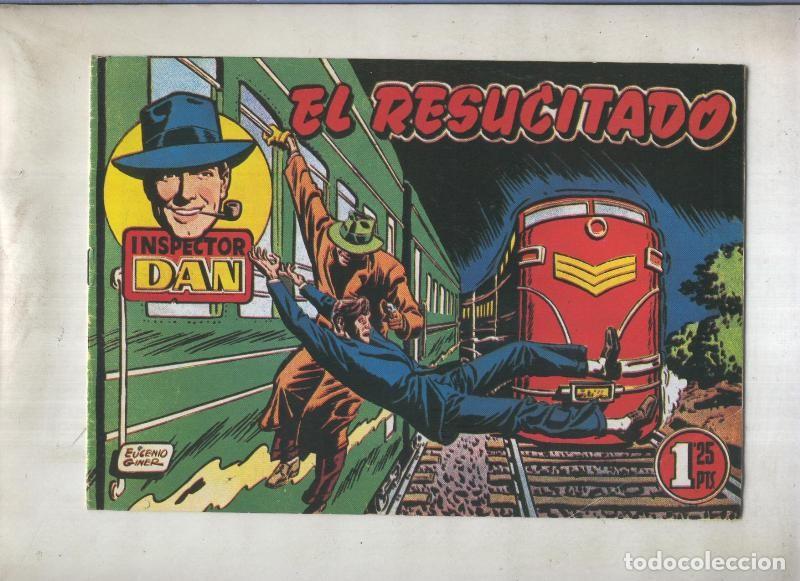 C&oacute;mics: Inspector Dan facsimil numero 25: El resucitado (numerado 1 en trasera) - Eugenio Giner - Foto 1