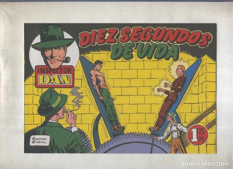 C&oacute;mics: Inspector Dan facsimil numero 24: Diez segundos de vida - Eugenio Giner - Foto 1