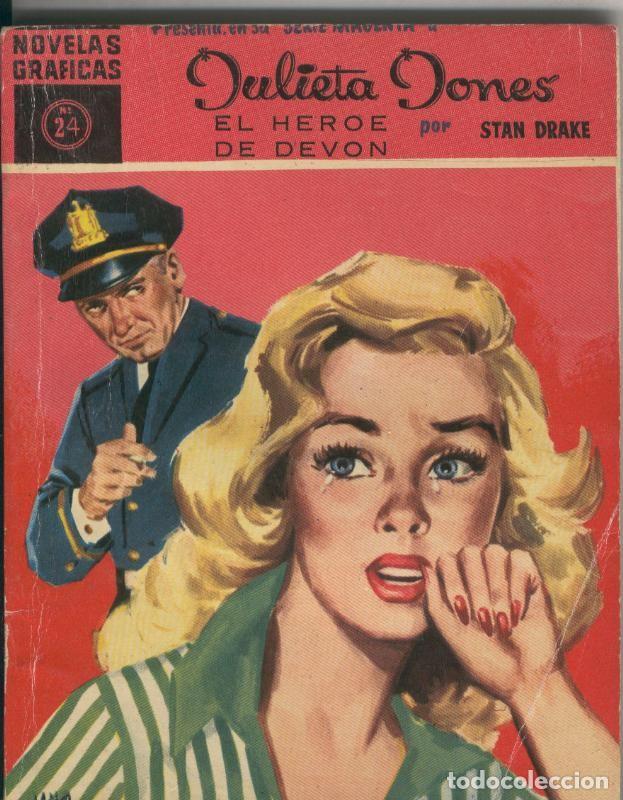 Comics: Julieta Jones serie Magenta numero 24: El heroe de Devon - Stan Drake