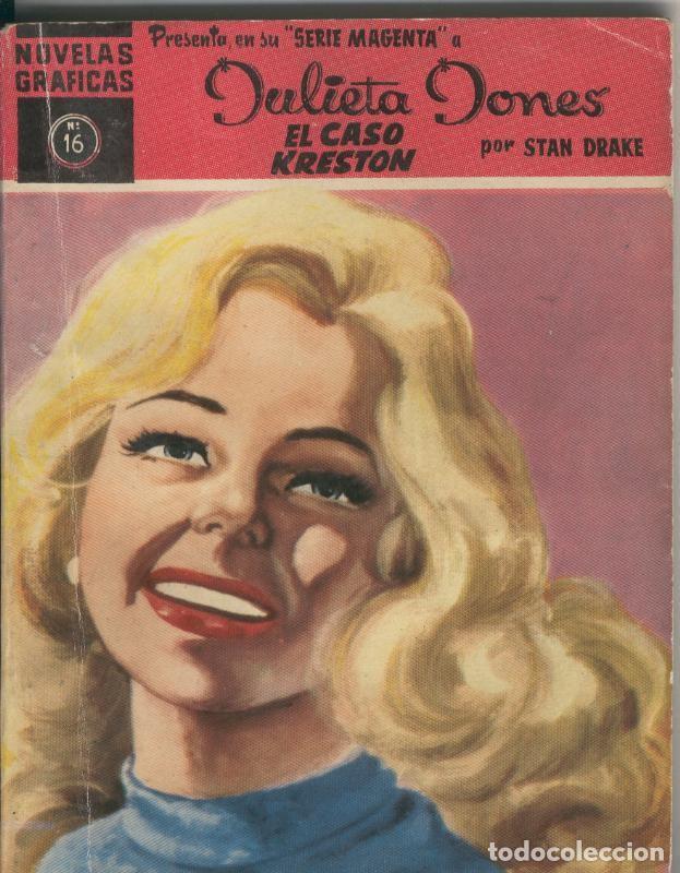 Comics: Julieta Jones serie Magenta numero 16: El caso Kreston - Stan Drake