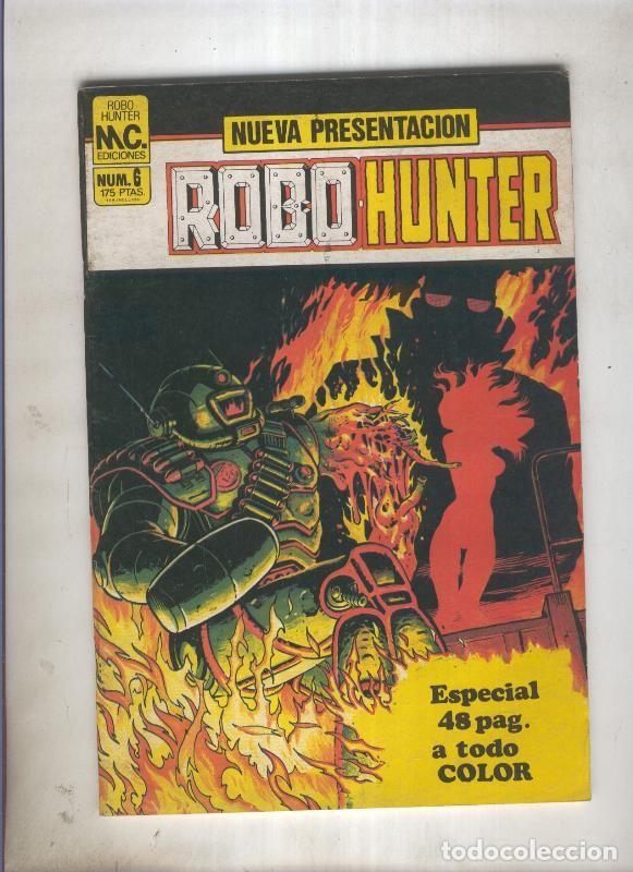 C&oacute;mics: Robo Hunter numero 6: Bax The Burner (numerado 1 en trasera) - Wagner-Ian Gibson