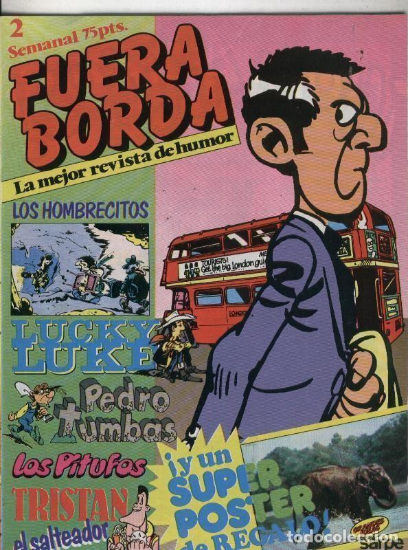 Comics: Fuera Borda numero 02: Los hombrecitos ( numerado 2 en trasera) - Varios