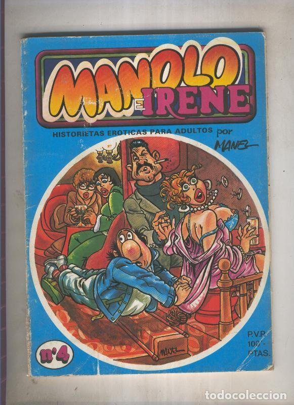 C&oacute;mics: Manolo e Irene numero 4 (numerado 2 en trasera) - Manel - Foto 1