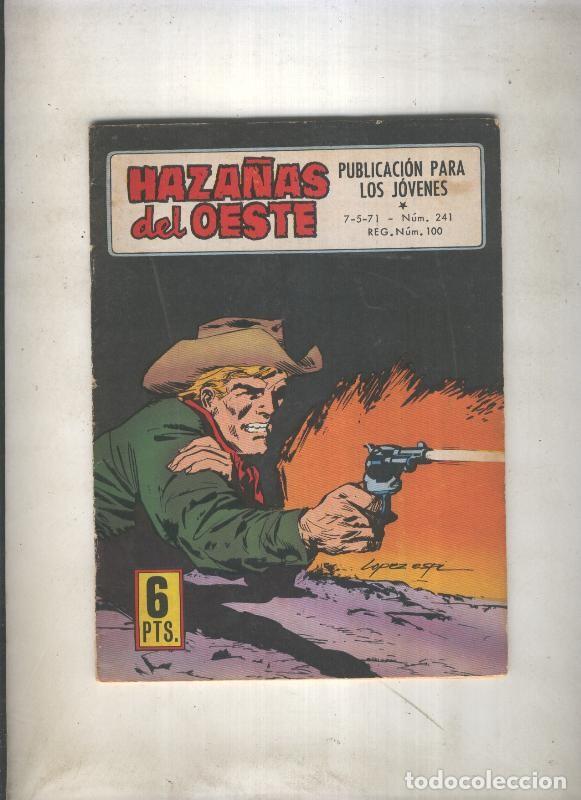 C&oacute;mics: Haza&ntilde;as del Oeste numero 241: Duelo mortal (Cesar) - Varios - Foto 1