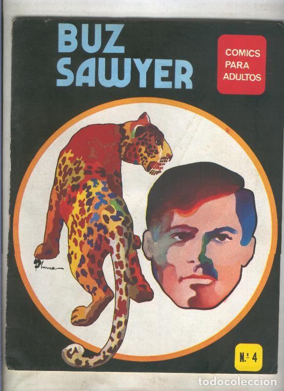 Comics: Buz Sawyer numero 4: Cosas sagradas (numerado 5 en trasera( - Roy Crane