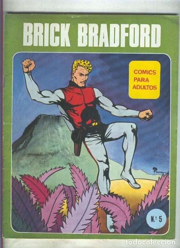 Comics: Brick Bradford numero 5: La locura de Petro Leur (numerado 5 en trasera) - Paul Norris