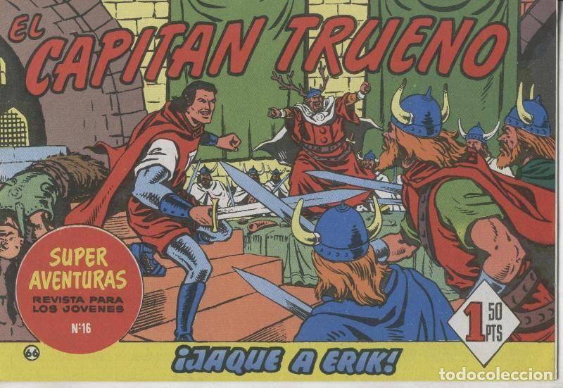 Comics: El Capitan Trueno facsimil numero 066: Jaque a Erik - Varios