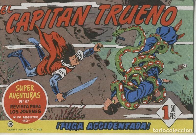 Comics: El Capitan Trueno facsimil numero 111: Fuga accidentada - Varios