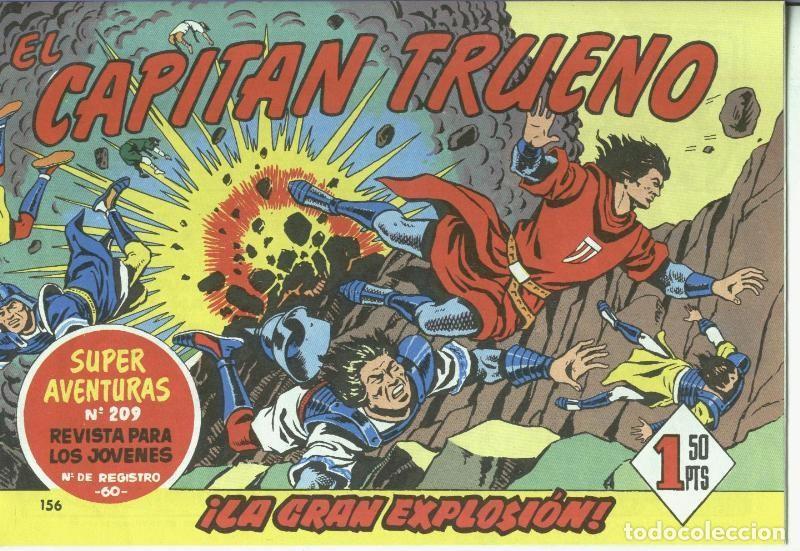 C&oacute;mics: El Capitan Trueno facsimil numero 156: La gran explosicion - Varios - Foto 1