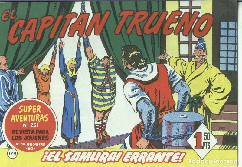 C&oacute;mics: El Capitan trueno facsimil numero 174: El samurai errante - Varios - Foto 1