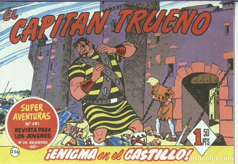 Comics: El Capitan trueno facsimil numero 256: Enigma en el castillo - Angel Pardo-Victor Mora