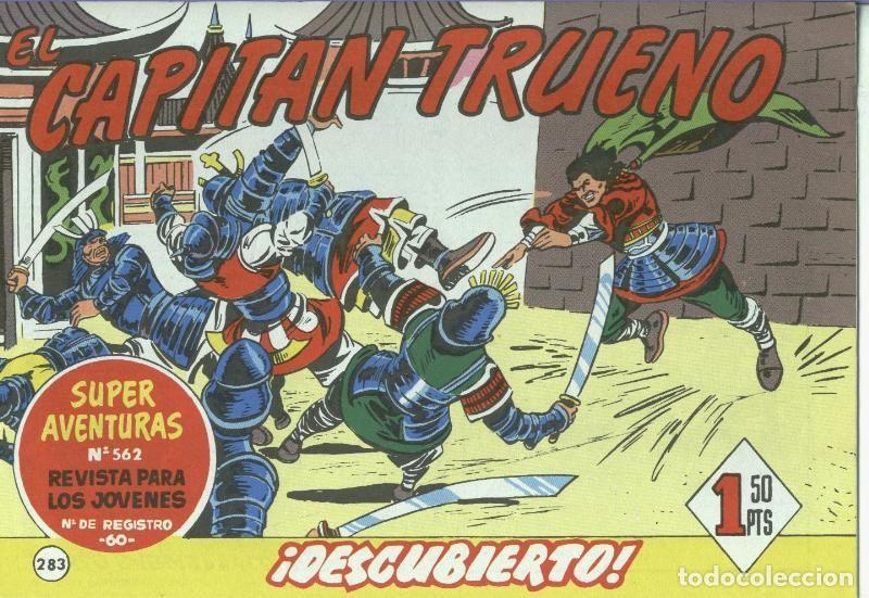 Comics: El Capitan trueno facsimil numero 283: Descubierto - Angel Pardo-Victor Mora