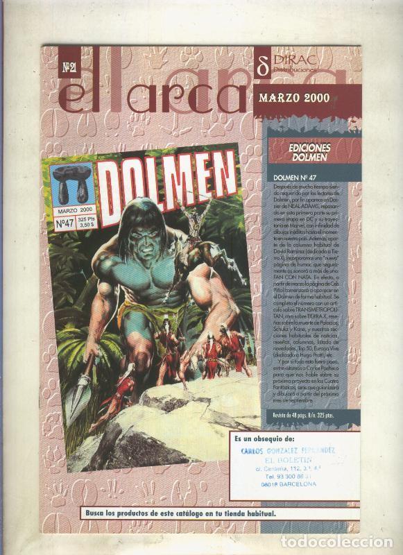 Comics: El Arca de Dirac numero 21, marzo 2000 - Varios