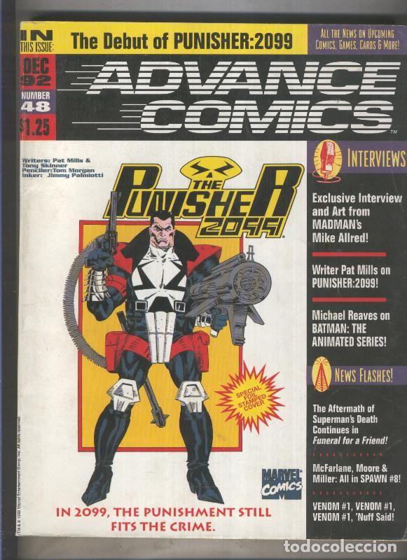 C&oacute;mics: Advance comics numero 048, diciembre 1992 - Varios - Foto 1