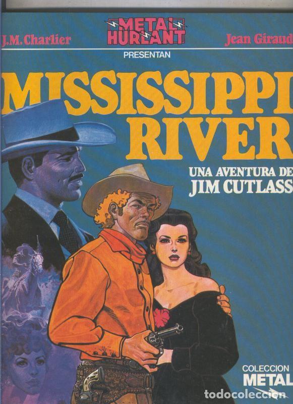 C&oacute;mics: Metal numero 01: Jim Cutlass: Mississippi River - Charlier-Giraud