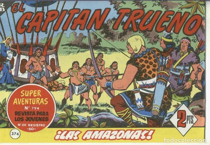 C&oacute;mics: El Capitan trueno facsimil numero 374: Las amazonas - Varios - Foto 1