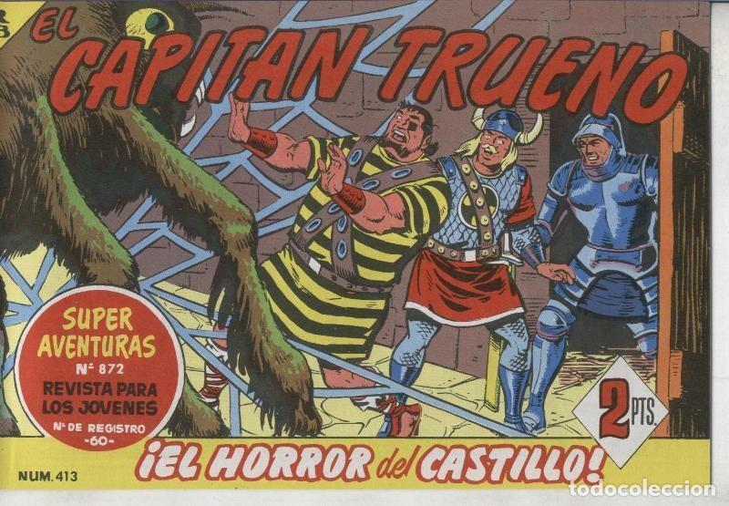 C&oacute;mics: El Capitan trueno facsimil numero 413: El horror del castillo - Varios - Foto 1