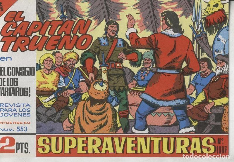 Comics: El Capitan trueno facsimil numero 553: El consejo de los tartaros - Varios