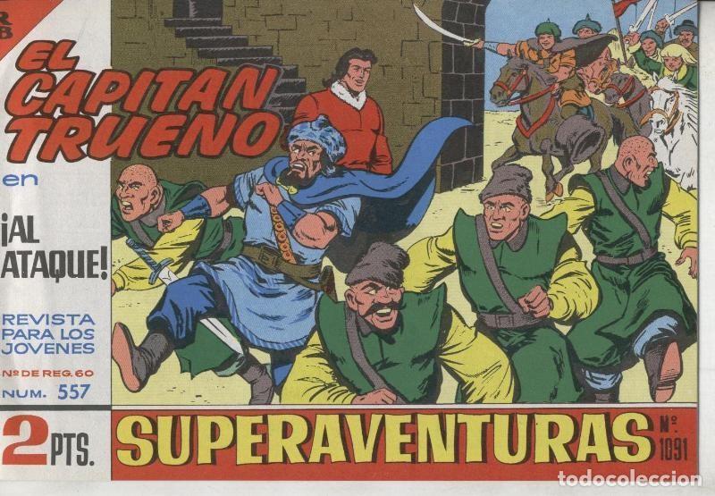 C&oacute;mics: El Capitan trueno facsimil numero 557: Al ataque - Varios - Foto 1