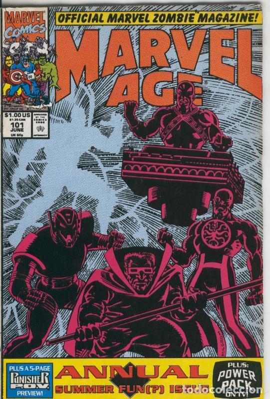 C&oacute;mics: Marvel Age numero 101 de 1991 - Varios - Foto 1