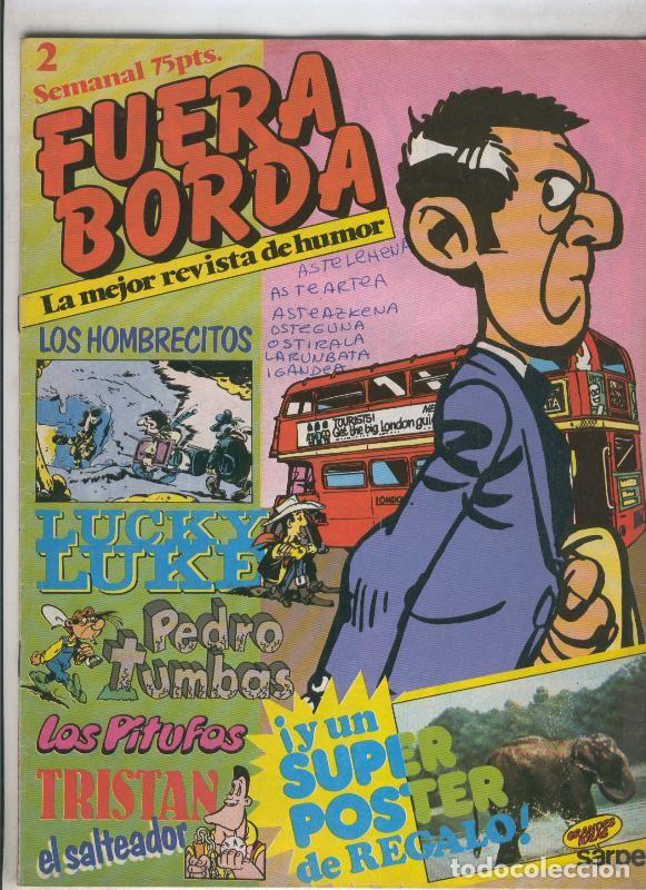 C&oacute;mics: Fuera Borda numero 02 (numerado 1 en trasera) - Varios - Foto 1
