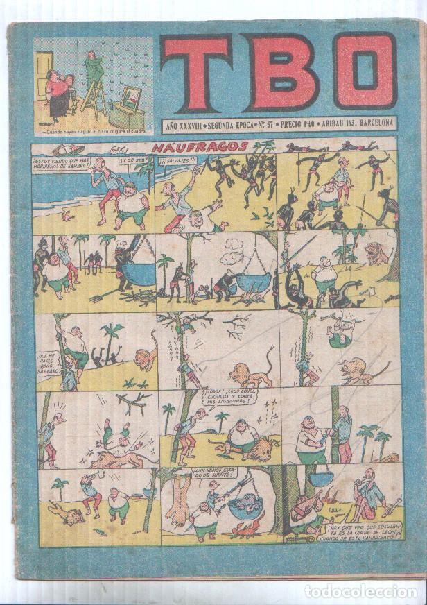C&oacute;mics: TBO numero 057: Naufragos(Castanys), - Varios - Foto 1