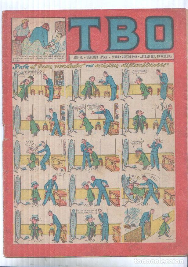 C&oacute;mics: TBO numero 104: (numerado 1 en trasera) - Varios - Foto 1