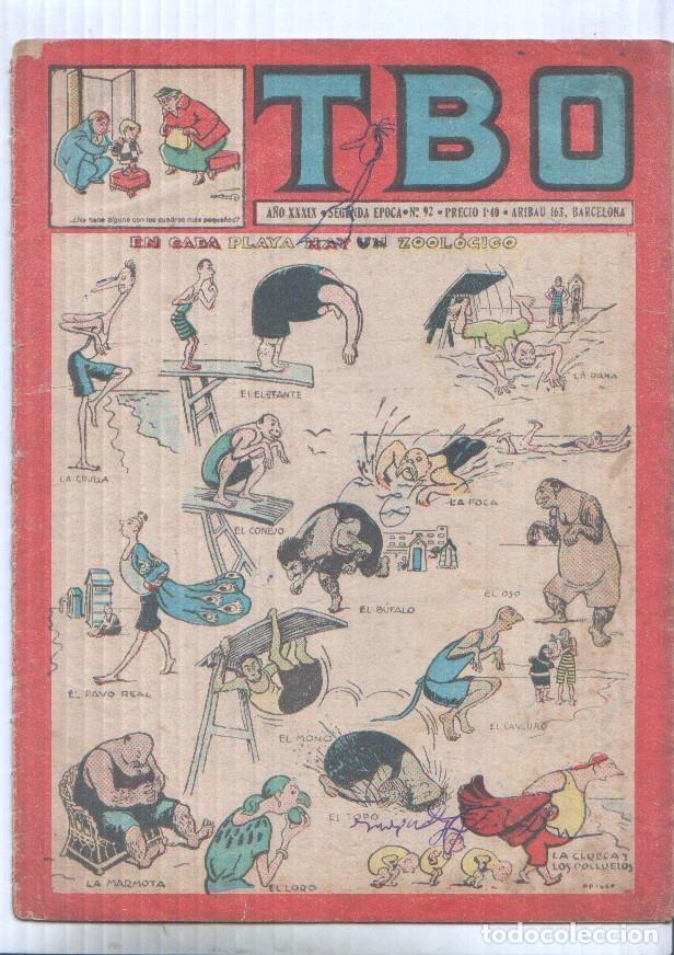 C&oacute;mics: TBO numero 092 (numerado 3 en trasera) - Varios - Foto 1