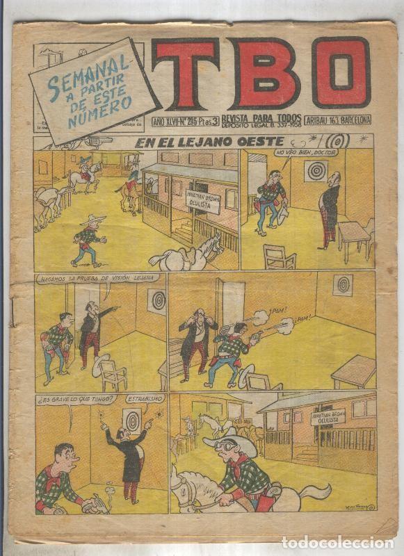 Comics: TBO numero 295: En el lejano oeste (Castanys), (numerado 1 en trasera) - Varios