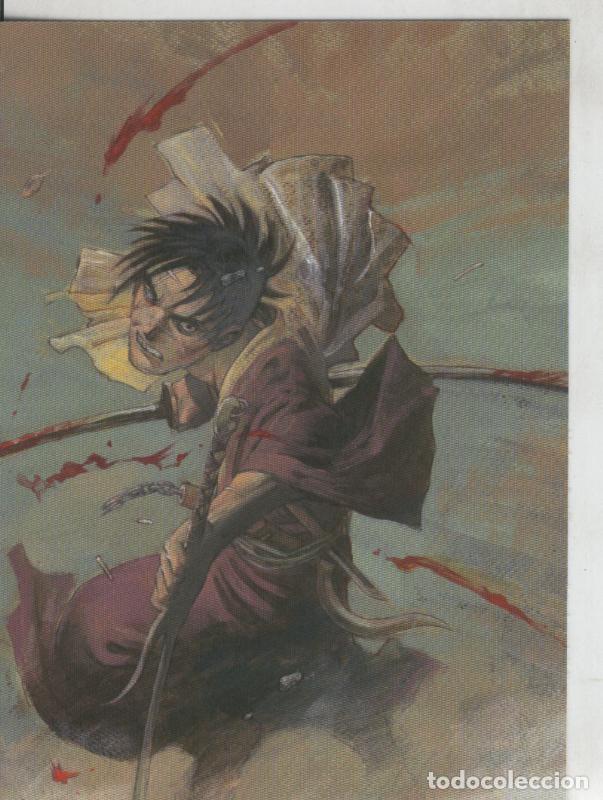 C&oacute;mics: Post Card Book La Espada del Inmortal numerada a lapiz 01 - Varios - Foto 1