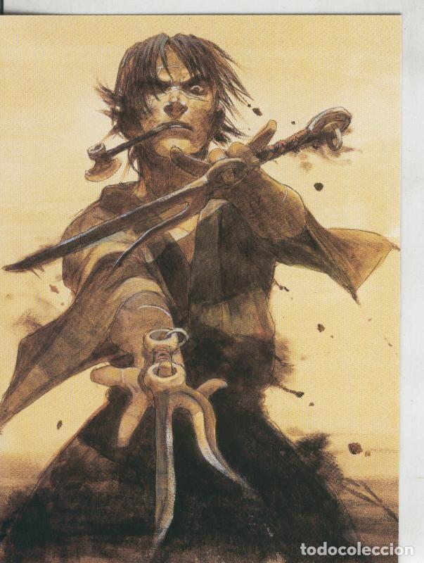 C&oacute;mics: Post Card Book La Espada del Inmortal numerada a lapiz 31 - Varios