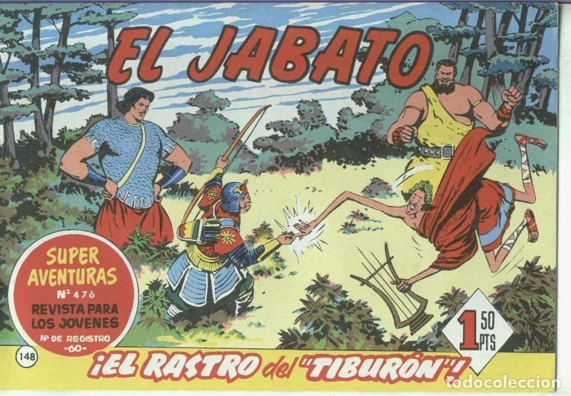 C&oacute;mics: El Jabato facsimil numero 148: El rastro del tiburon - Darnis - Foto 1