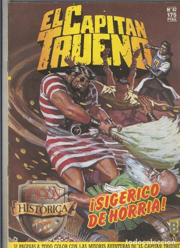 Comics : El Capitan Trueno color, edicion Historica numero 062 (numerado 2 en interior portada) - Victor Mor