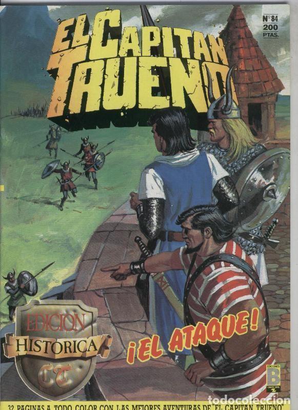 Comics: El Capitan Trueno color, edicion Historica numero 084: El ataque - Victor Mora-Ambros, etc