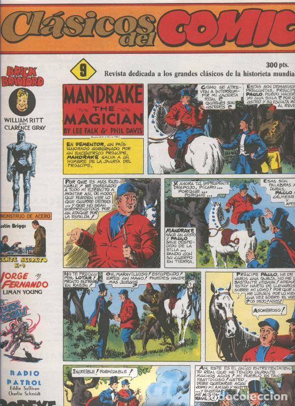 C&oacute;mics: Clasicos del Comic numero 09 - Varios - Foto 1