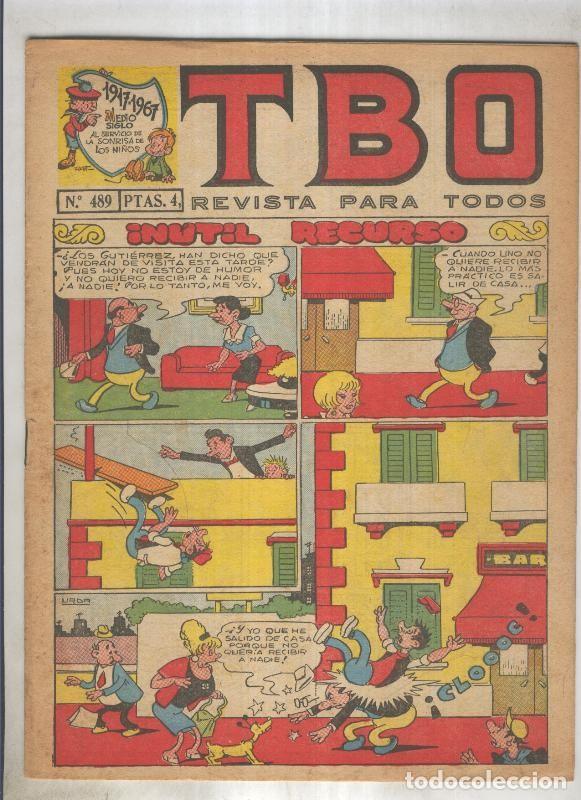 C&oacute;mics: TBO numero 489: Inutil recurso (Urda) - Varios - Foto 1