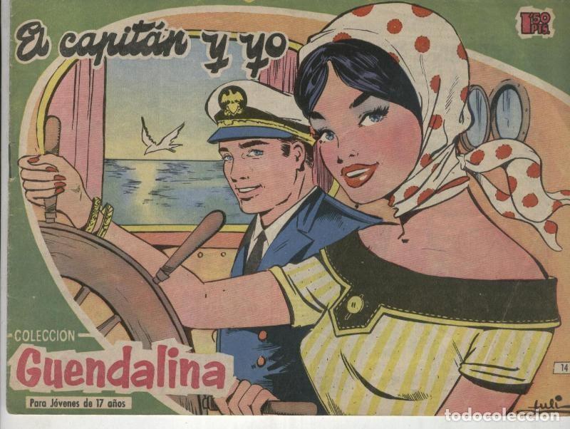 Comics: Guendalina numero 014. foto ficha de Tyrone Power - Ana Maria-Juli